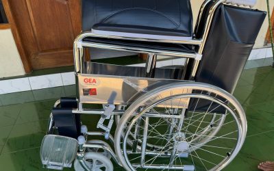 Pengantaran Sewa Kursi Roda Standar untuk Pasien di Prambanan