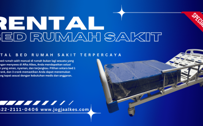 Sewa Bed Rumah Sakit (Bed Manual 1, 2 & 3 Crank) – Solusi Perawatan di Rumah